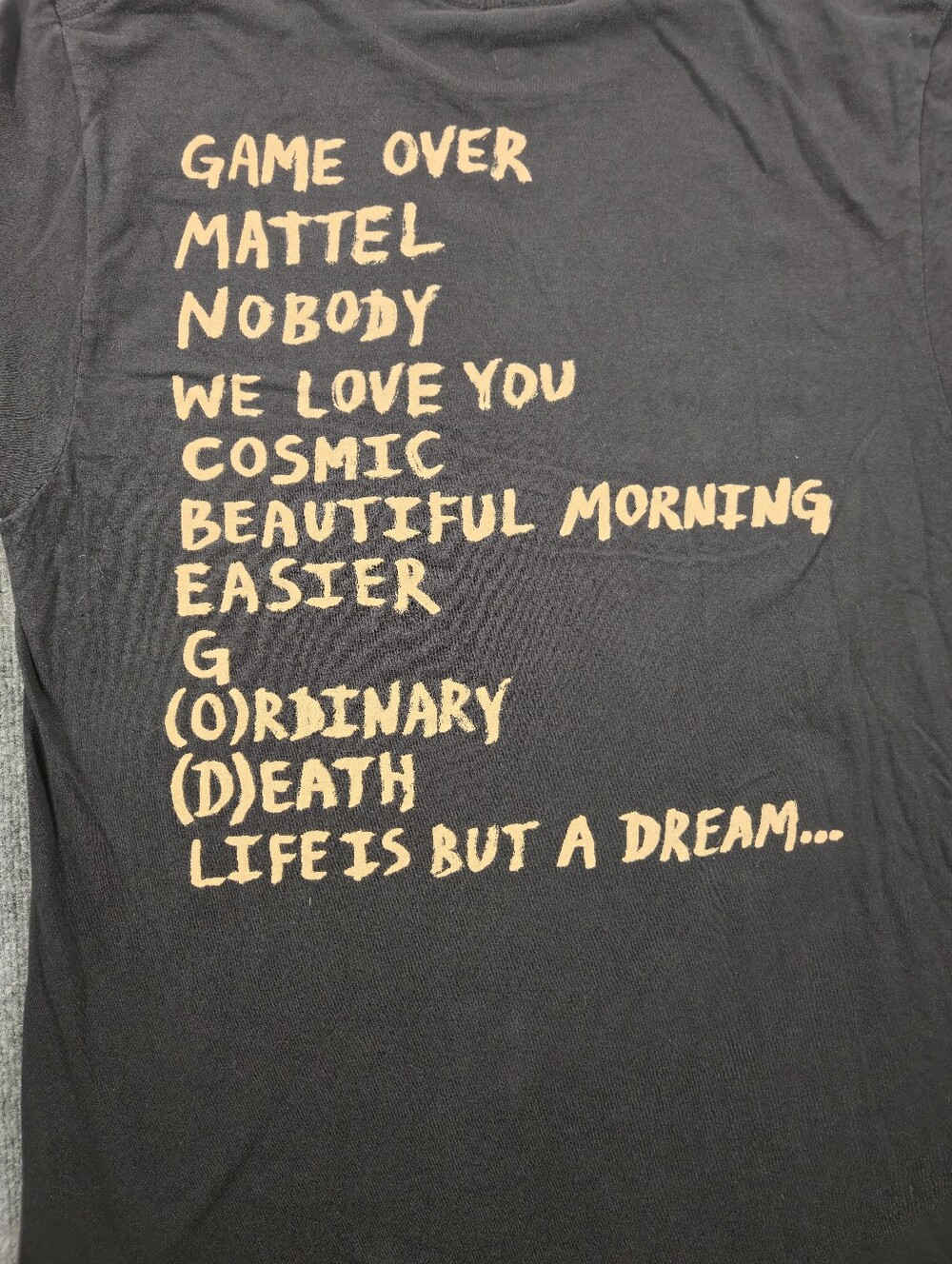 Avenged Sevenfold Life Is But A Dream Band Tee Black Graphic Concert Shirt SizeL - Picture 5 of 7